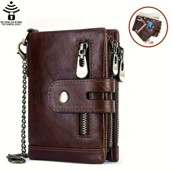 Beautiful Genuine Leather RFID Wallet