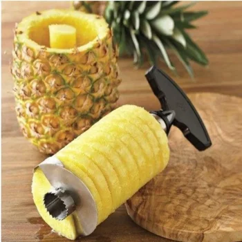 Pineapple Slicer Peeler Cutter - Stainless Steel Kitchen Tool