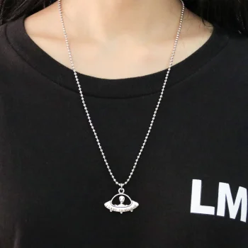 Unique Metal Bead Necklace for Men and Women