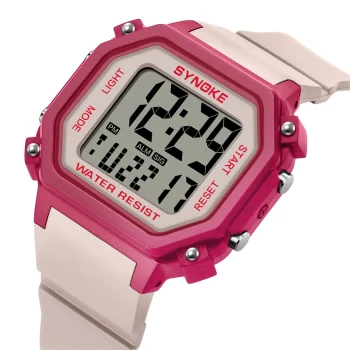 Stylish Luminous Square Digital Watch