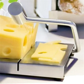 Cheese Slicer with Wire Cutter and Board