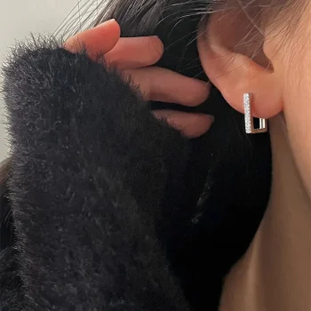 Minimalist Huggie Hoop Earrings for Women