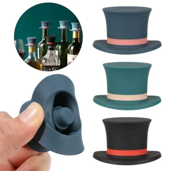 Silicone Vacuum Wine Bottle Stopper Plug