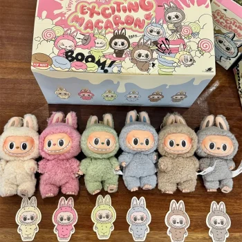 Labubu Macaron Face Mystery Box Plush Toy
