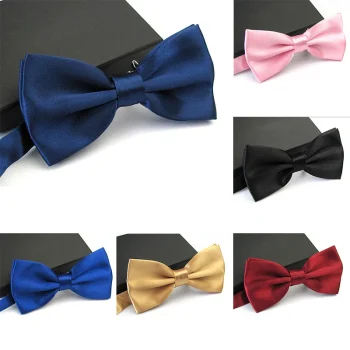 Classic Satin Bow Tie for Men