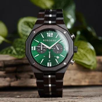Wooden Quartz Watch for Men – Striking Design