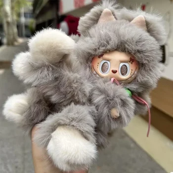 17CM Plush Labubu Doll Figure – Cute Design