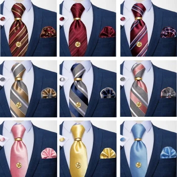 Silk Neck Tie Set for Men