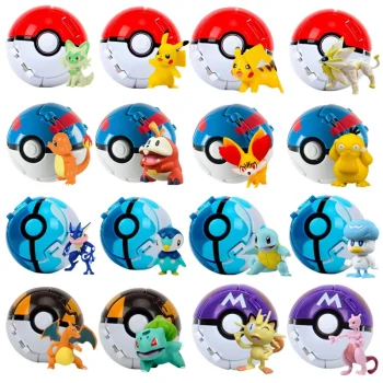 Pokeball Pokemon Elf Ball Anime Figurine