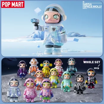 Original Pop Mart Mega Space Molly Series 2 Blind Box with surprise collectible figures and packaging