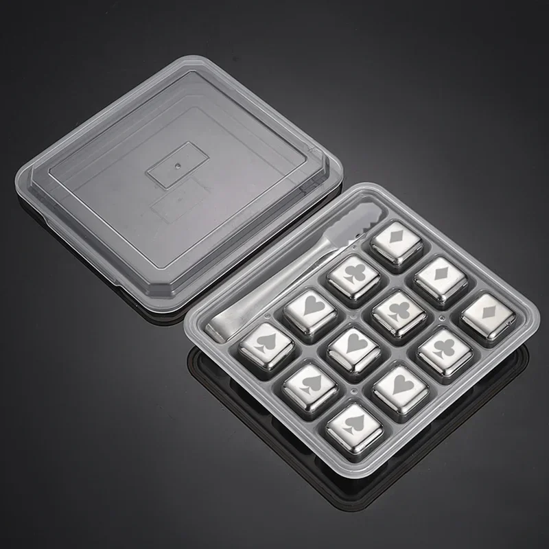 Poker 12pc Silver