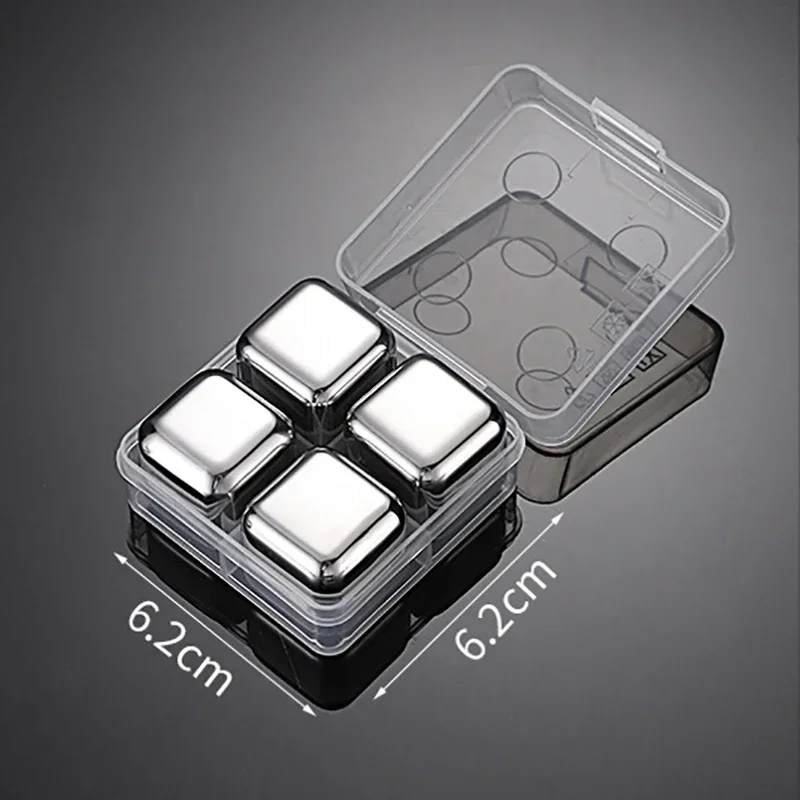 4pcs Silver