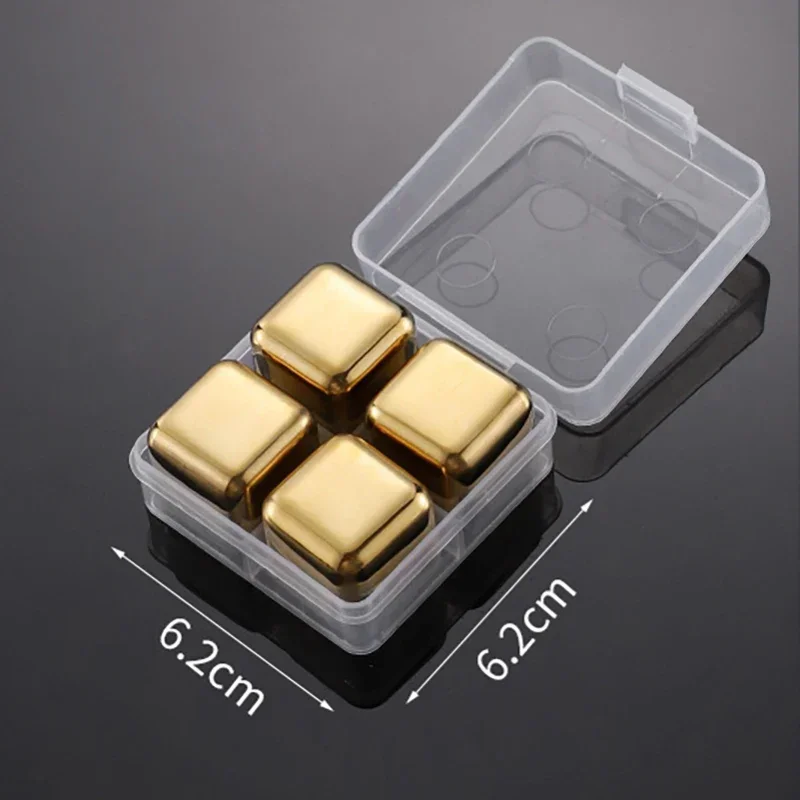 4pcs Gold