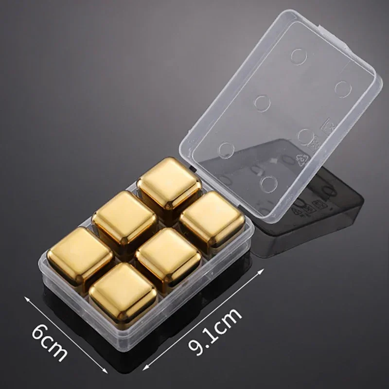6pcs Gold