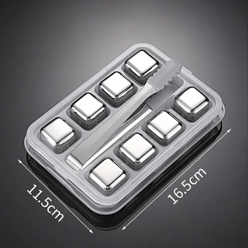 8pcs Silver Clip