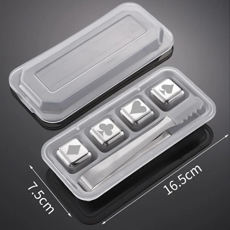 Poker 4pc SilverClip