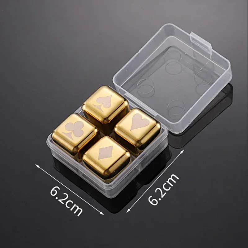 Poker 4pc Gold