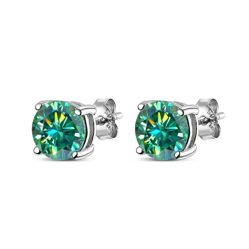 Green moissanite