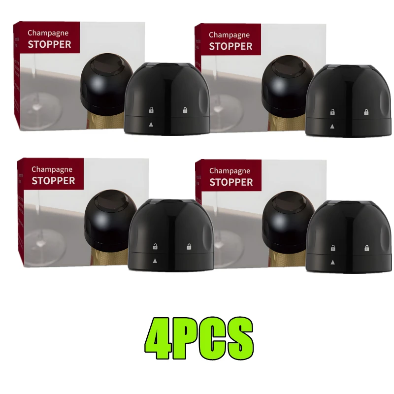 4PCS Champagne Stopp