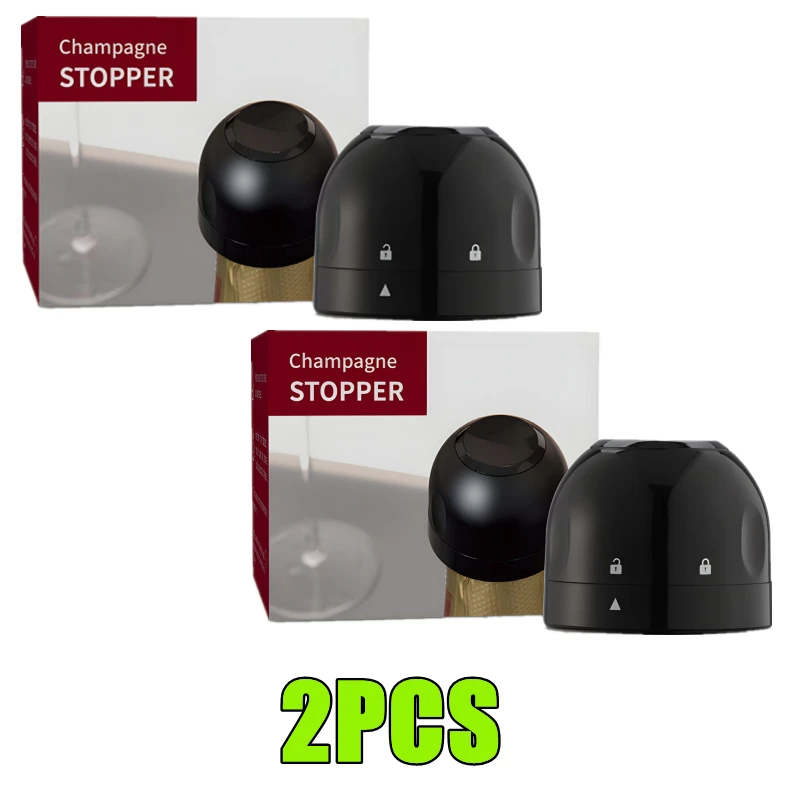 2PCS Champagne Stopp