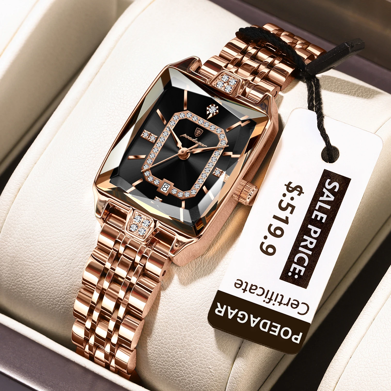 785 RoseGold Black