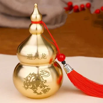 Lucky Fire-Avoiding Dragon Figurine for Feng Shui