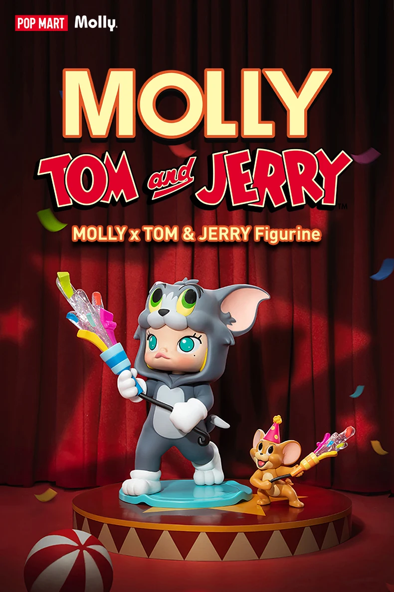 POP MART MOLLY × TOM & JERRY Figurine