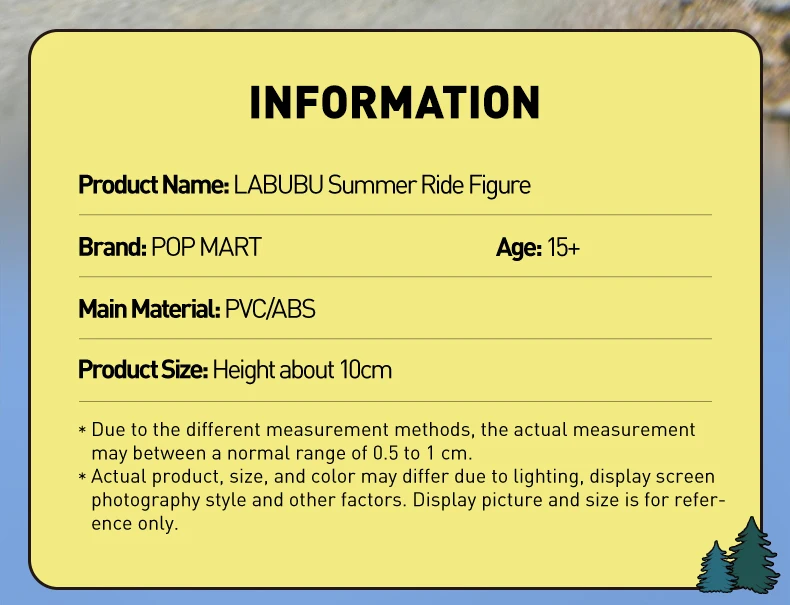 POP MART LABUBU Summer Ride Figure