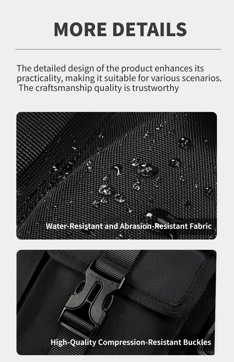 Tigernu Fashion Messenger Bags Male Shoulder Bags 13.3inch Laptop Bag Outdoor Crossbody Bags For Men Cycling Bags Boys Messenger