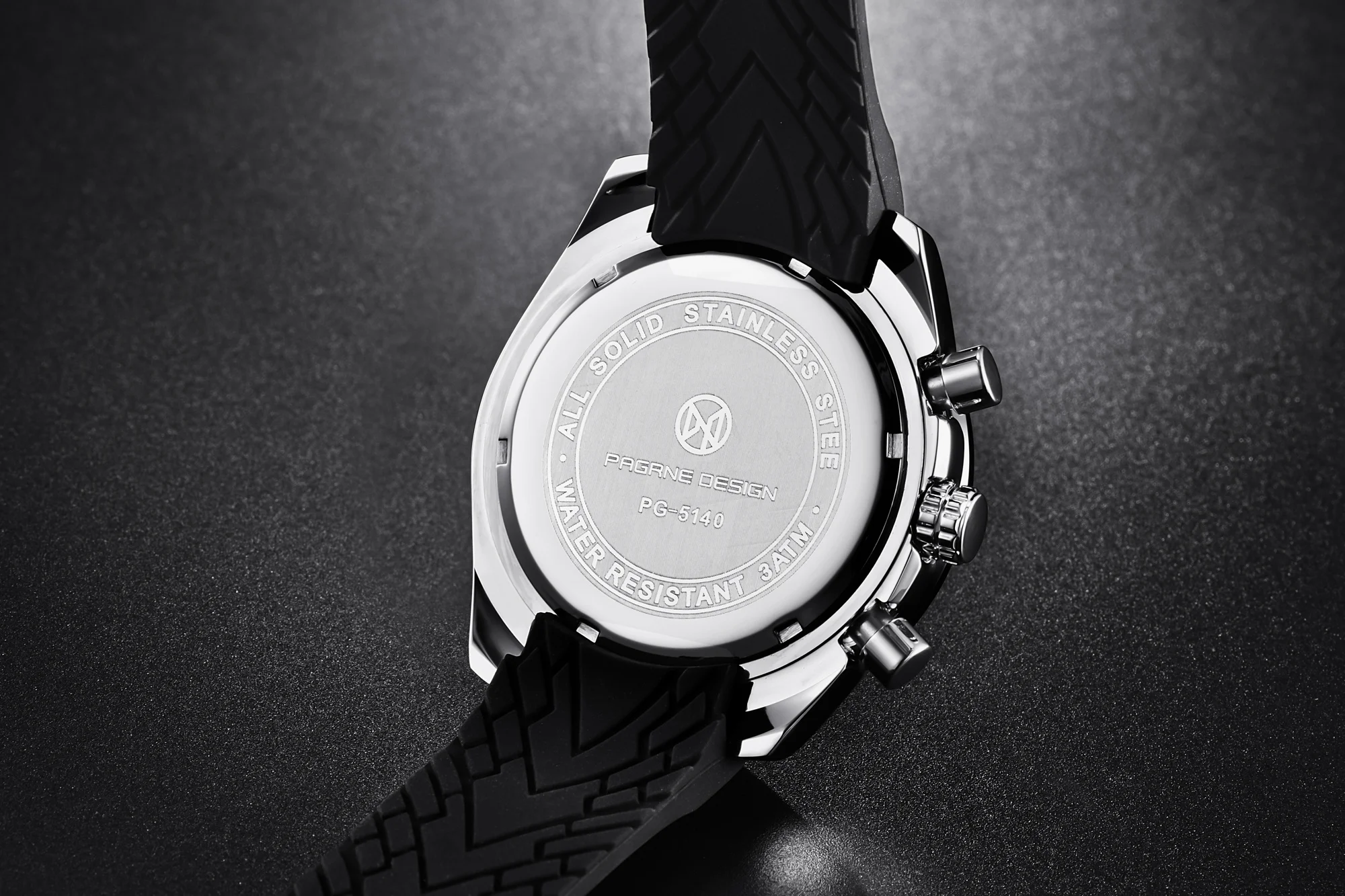 PAGANI DESIGN （Pagrne） New Men Quartz Watch Rubber Belt Men's Luxury Watch Fashion Casual Sports Male Clock Relogio Maasculino