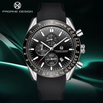 Quartz Watch for Men – Chronograph Sport Style