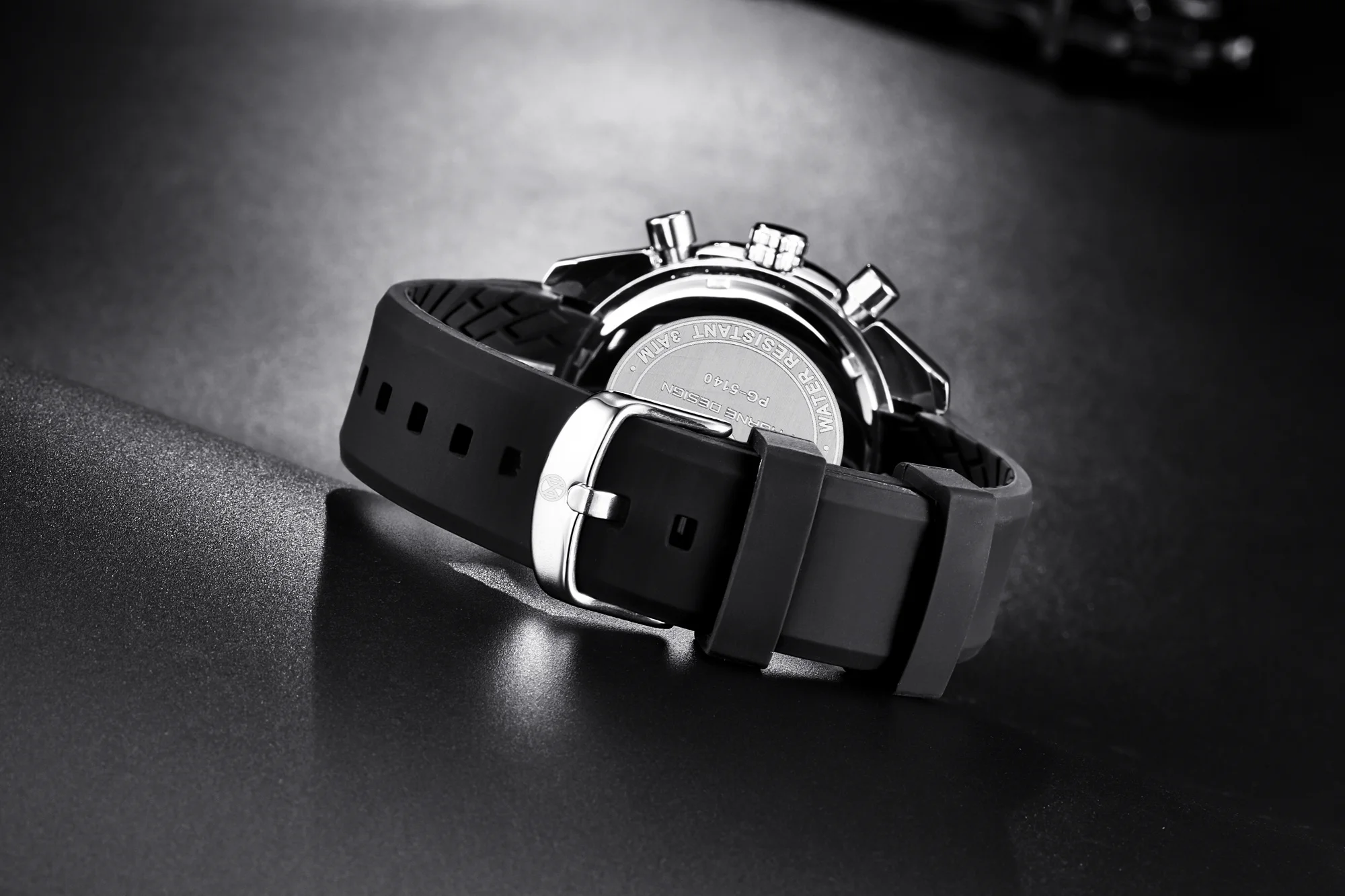 PAGANI DESIGN （Pagrne） New Men Quartz Watch Rubber Belt Men's Luxury Watch Fashion Casual Sports Male Clock Relogio Maasculino