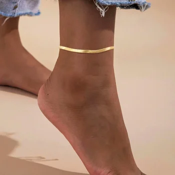 Stylish Anklet Women – Adjustable Chain Design