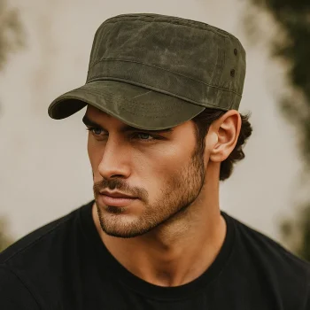 Vintage Waterproof Army Hat for Men