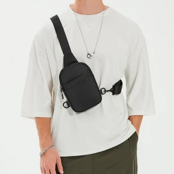 Compact & Stylish Men’s Sling Chest Bag