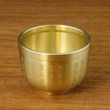 Brass Feng Shui Treasure Bowl for Wealth