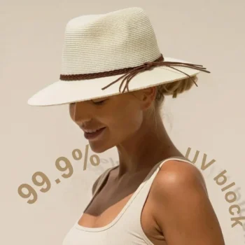 Wide Brim Panama Hat – UV Sun Protection