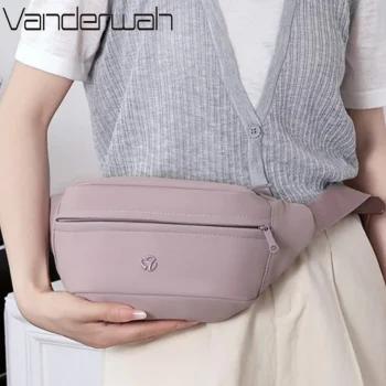Waterproof Nylon Waist Bag for Women – Stylish