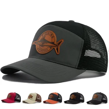 Mesh Baseball Cap – Adjustable Fishing Hat