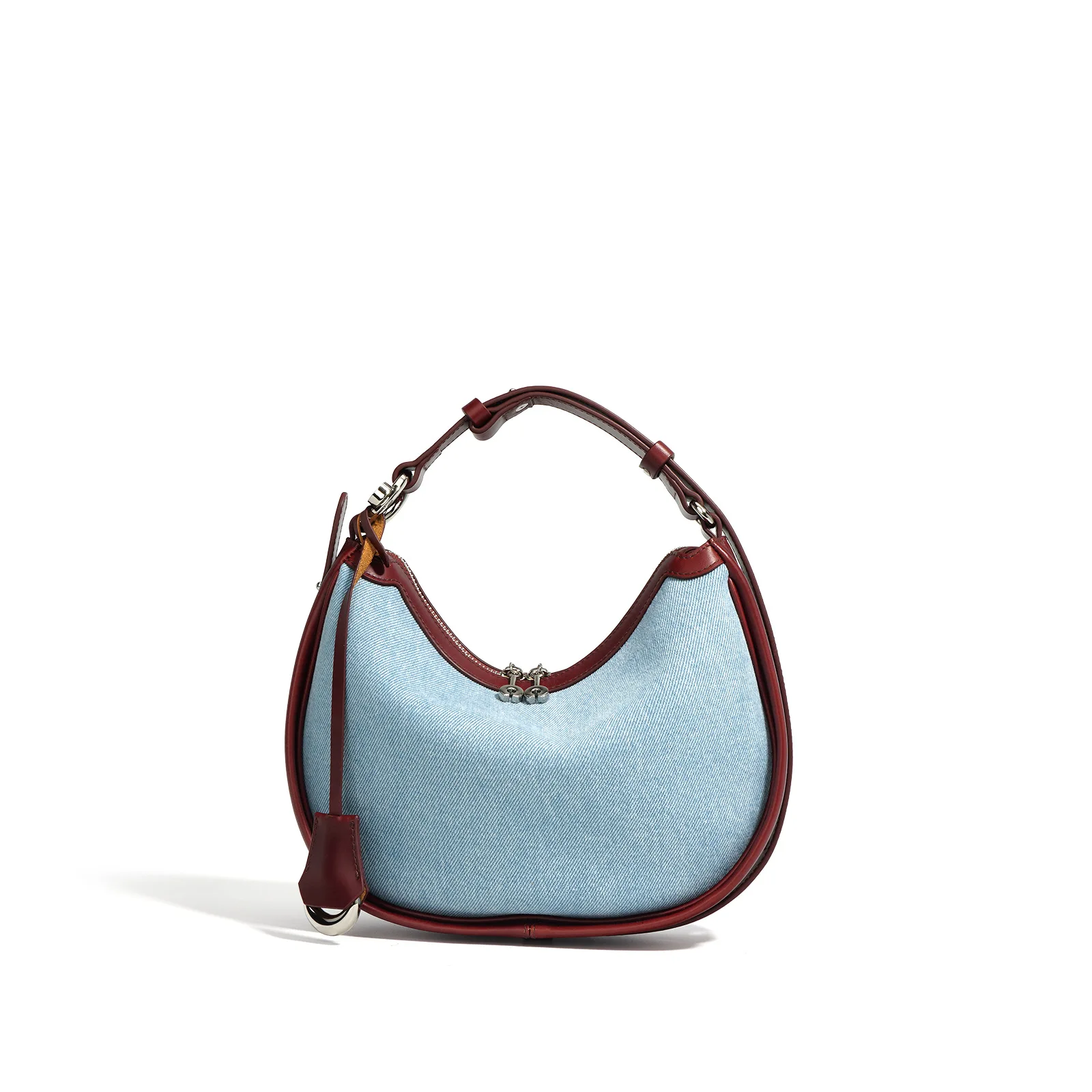 blue with wine red