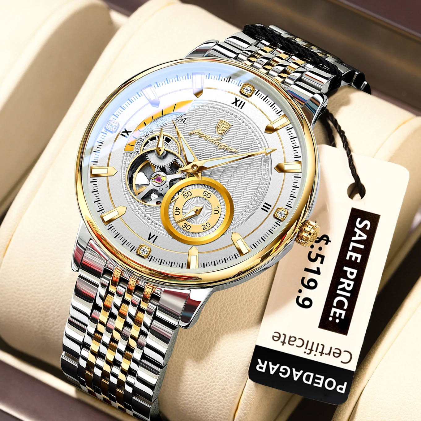 1416 Gold White