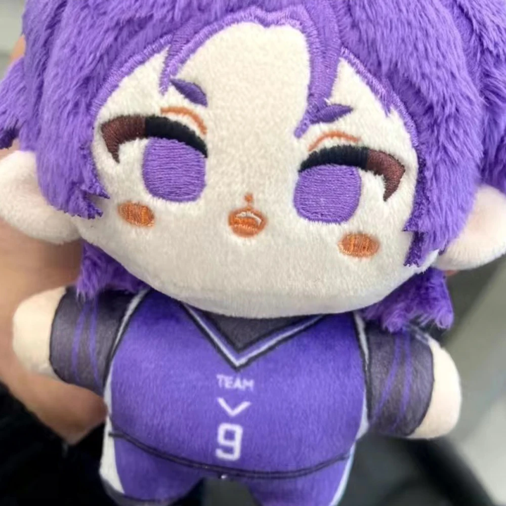 Blue Lock-inspired 12cm anime plush doll featuring Bachira Meguru, Michael Kaiser, Seishiro Nagi, Reo Mikage and Hyoma Chigiri collectible soft toy