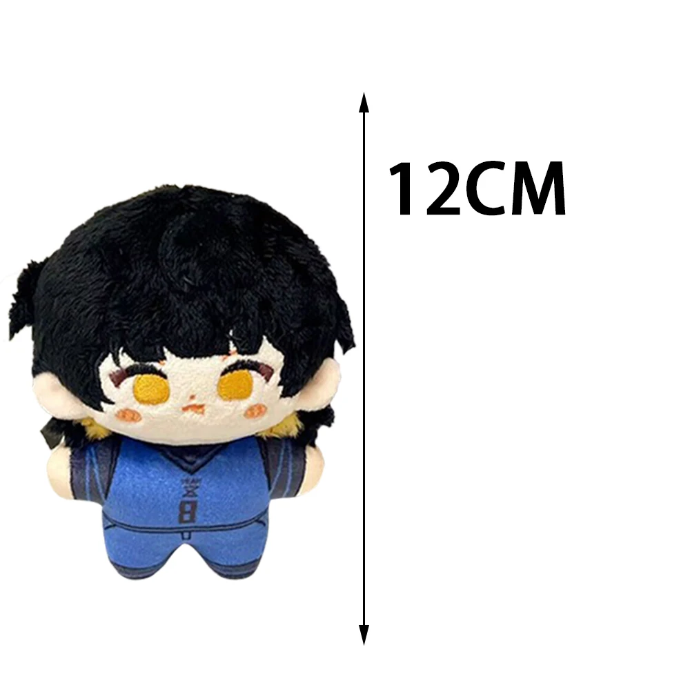 Blue Lock-inspired 12cm anime plush doll featuring Bachira Meguru, Michael Kaiser, Seishiro Nagi, Reo Mikage and Hyoma Chigiri collectible soft toy