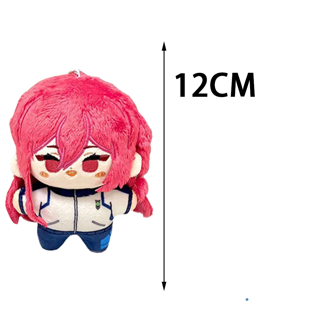Blue Lock-inspired 12cm anime plush doll featuring Bachira Meguru, Michael Kaiser, Seishiro Nagi, Reo Mikage and Hyoma Chigiri collectible soft toy
