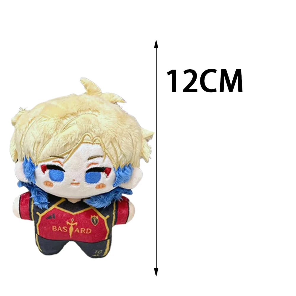 Blue Lock-inspired 12cm anime plush doll featuring Bachira Meguru, Michael Kaiser, Seishiro Nagi, Reo Mikage and Hyoma Chigiri collectible soft toy