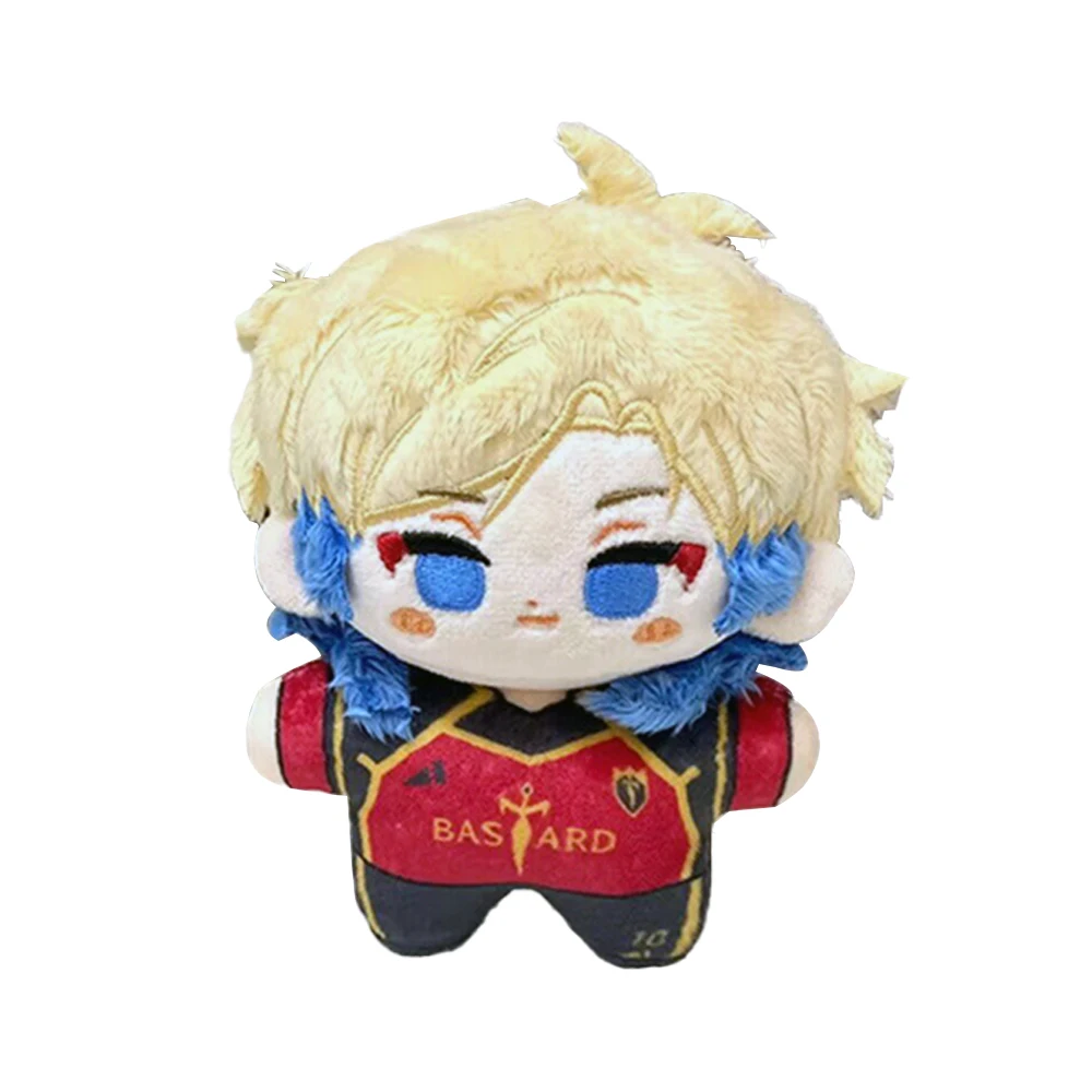 Blue Lock-inspired 12cm anime plush doll featuring Bachira Meguru, Michael Kaiser, Seishiro Nagi, Reo Mikage and Hyoma Chigiri collectible soft toy