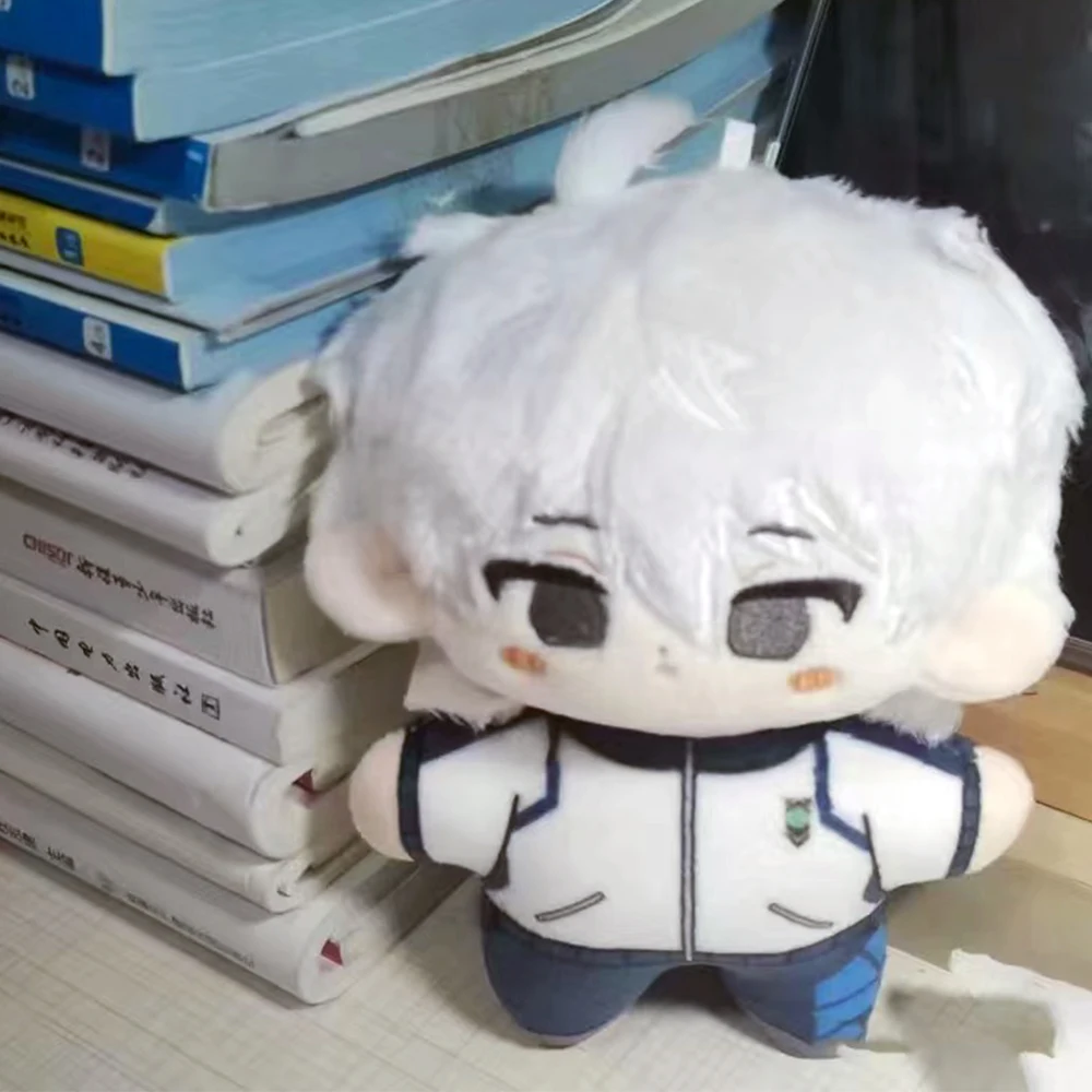 Blue Lock-inspired 12cm anime plush doll featuring Bachira Meguru, Michael Kaiser, Seishiro Nagi, Reo Mikage and Hyoma Chigiri collectible soft toy