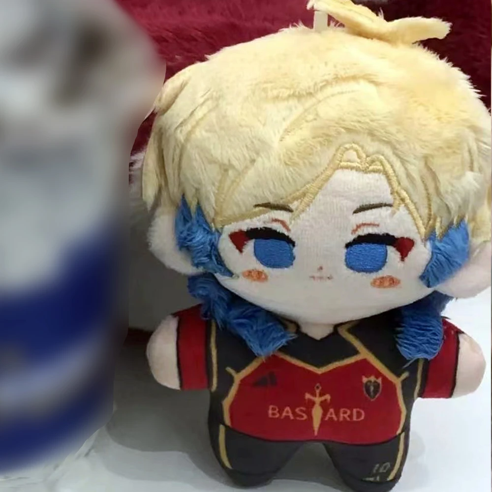 Blue Lock-inspired 12cm anime plush doll featuring Bachira Meguru, Michael Kaiser, Seishiro Nagi, Reo Mikage and Hyoma Chigiri collectible soft toy