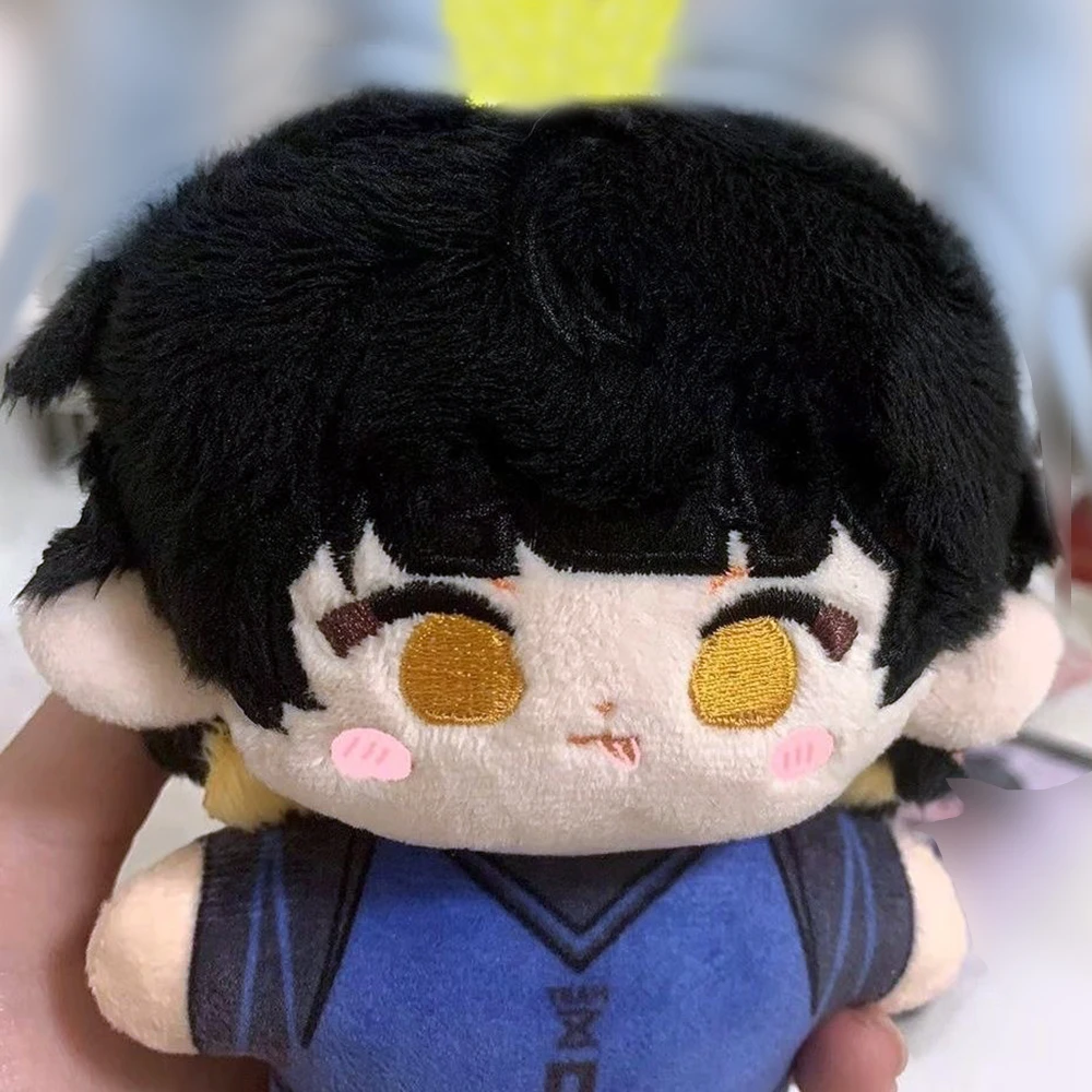 Blue Lock-inspired 12cm anime plush doll featuring Bachira Meguru, Michael Kaiser, Seishiro Nagi, Reo Mikage and Hyoma Chigiri collectible soft toy